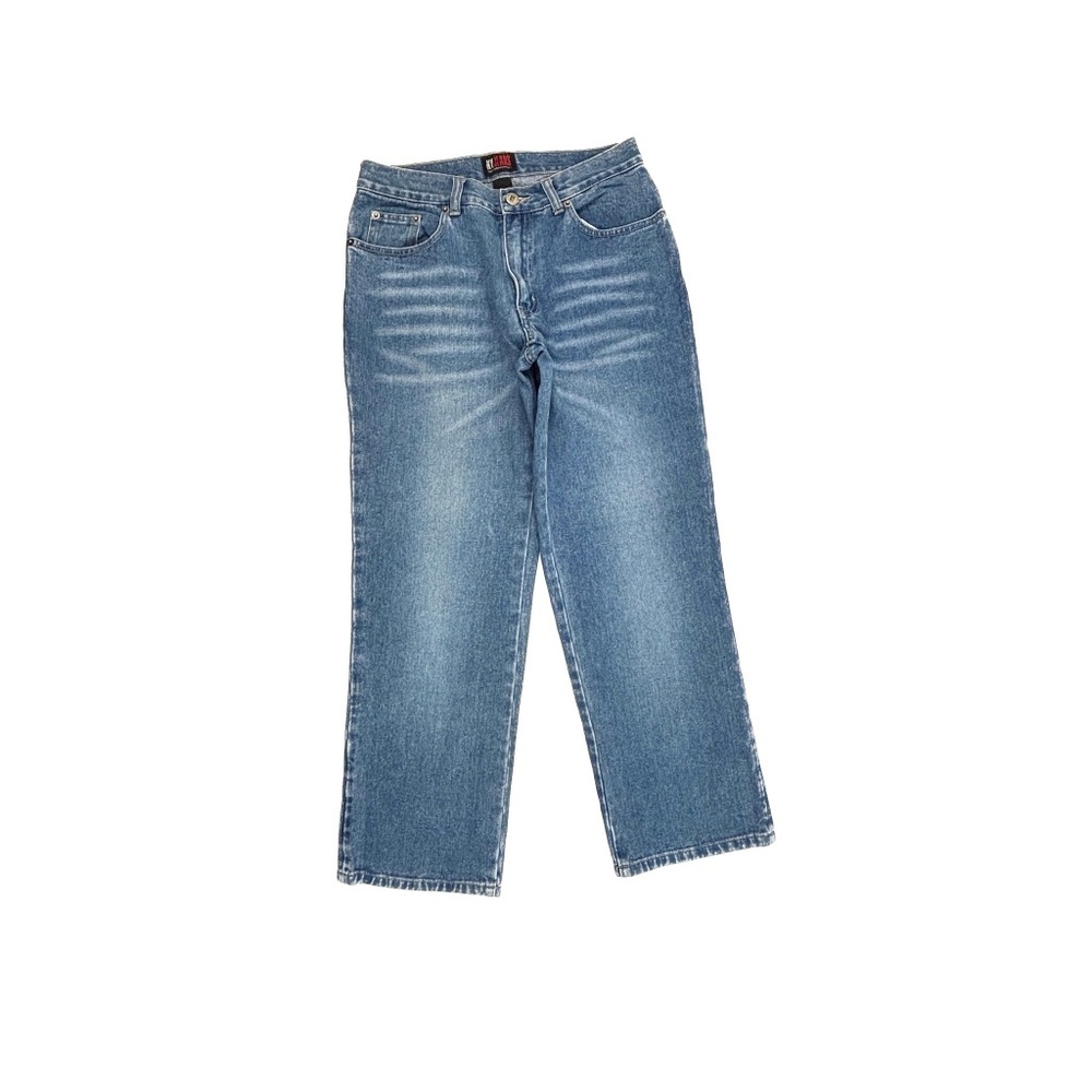 New York & Company Cropped Women's‎ size 4 Medium Wash Blue Denim jeans
